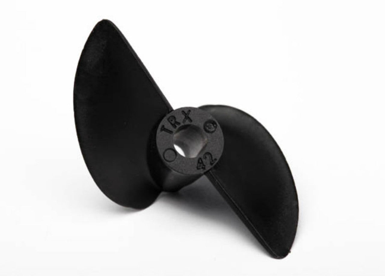 TRA5733R Propeller, 42x59mm (steel) Needs steel rudder for Spartan (Traxxas)