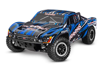 Traxxas Slash VXL 1/10 RTR 4x4 Brushless Short Course Truck (Blue) w/TQi™ 2.4GHz Radio & TSM®