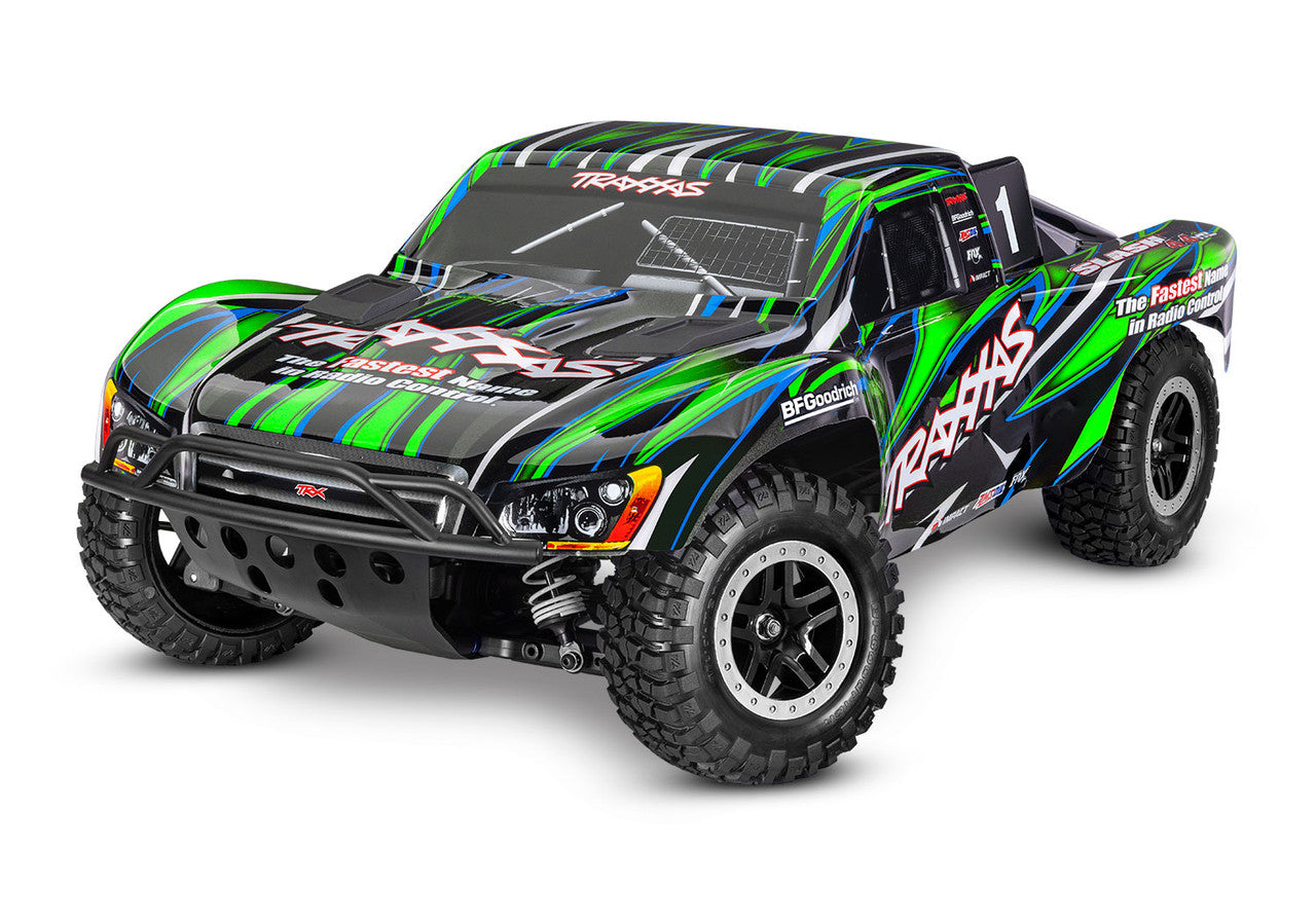 Traxxas Slash VXL 1/10 RTR 4X4 Brushless Short Course Truck (Green) w/TQi™ 2.4GHz Radio & TSM®
