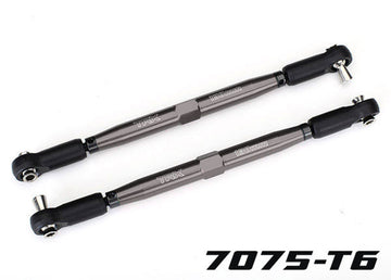 Traxxas X-Maxx® Aluminum Toe Links (Grey) (2)