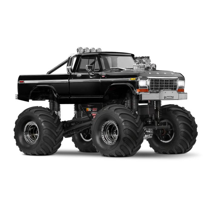 Traxxas TRX-4MT 1/18 4WD RTR Micro Monster Truck w/1979 Ford F-150 Body (Black) w/TQ 2.4GHz Radio