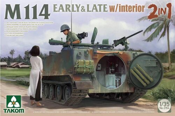 Takom 1/35 M114 Early & Late Type w/ Interior Kit