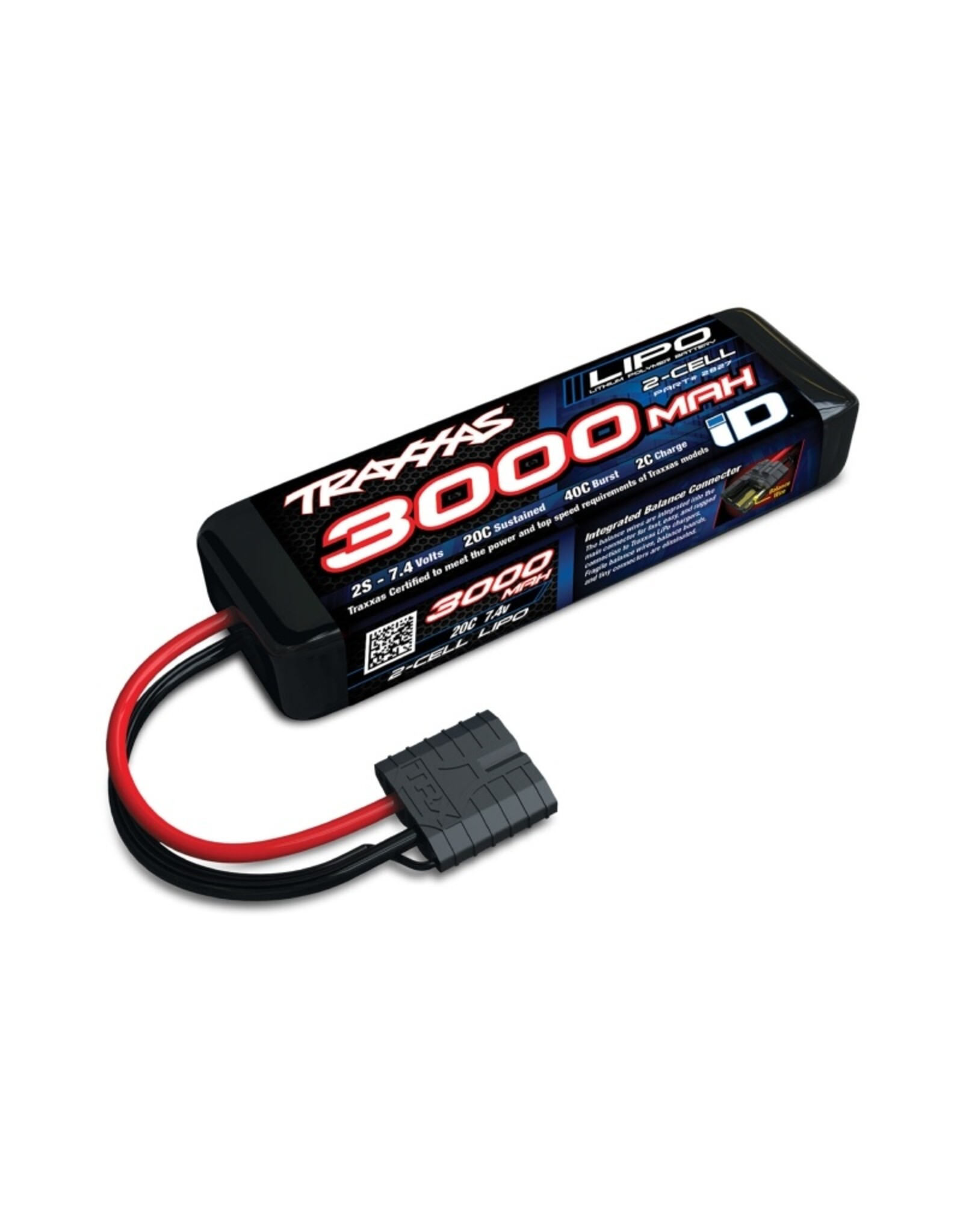 Traxxas 2s Lipo 3000mah 7.4v 20c