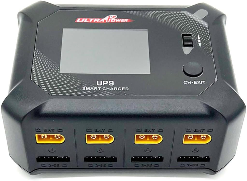 Ultra Power Up9 Ac 100w / Dc 200w Four Port Multi-Chemistry Smart Charger