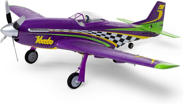 E-flite UMX P-51D Voodoo BNF Basic Electric Airplane (493mm) w/AS3X & SAFE Select