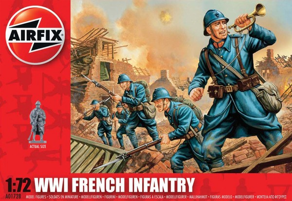 WW I French Infantry, Airfix