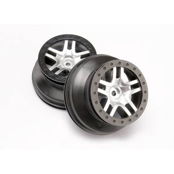 Traxxas Slash 4x4 2.2"/3.0" Wheels SCT Split-Spoke Chrome (2)