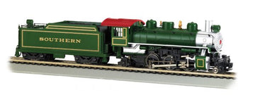 2-6-2 Prairie - Southern - Green (with smoke)