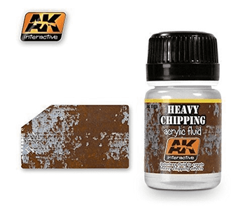 AK Interactive Heavy Chipping Effects Acrylic Flui