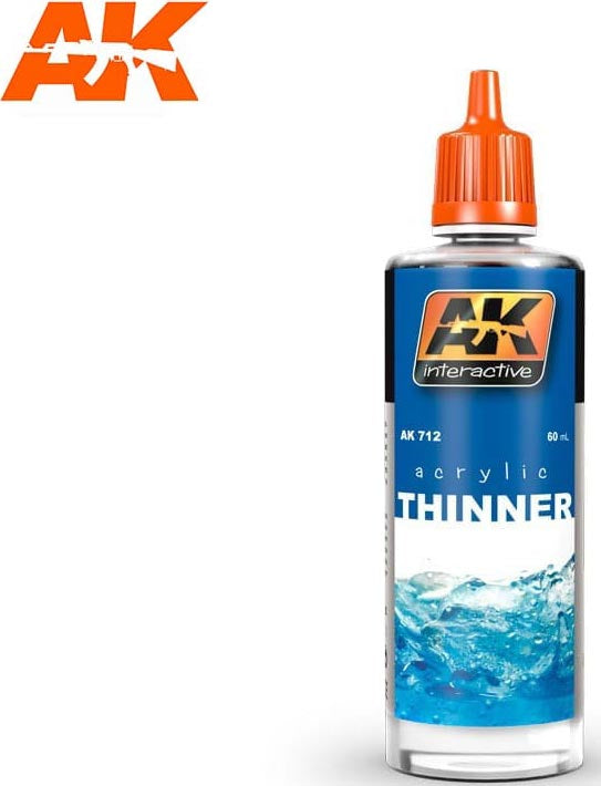 Acrylic Thinner 60ml Bottle