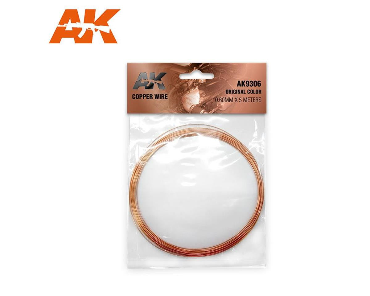 AK INTERACTIVE Copper Wire 0.60Mm X 5 Meters