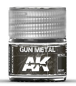 Gun Metal Acrylic Lacquer 10ml Bottle