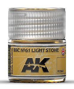 BSC N61 Light Stone Acrylic Lacquer Paint 10ml Bottle