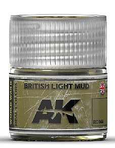 British Light Mud Acrylic Lacquer Paint 10ml Bottle