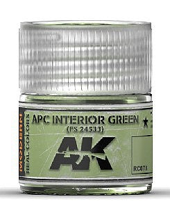 APC Interior Green FS24533 Acrylic Lacquer Paint 10ml Bottle