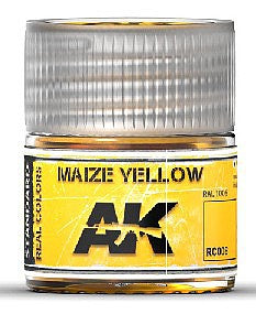 Maize Yellow Acrylic Lacquer Paint 10ml Bottle