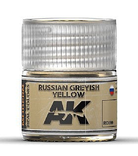 Russian Greyish Yellow Acrylic Lacquer Paint 10ml Bottle