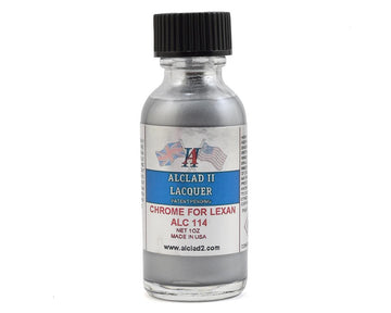 Alclad II Lacquers Lacquer Airbrush Paint (Chrome) (1oz)