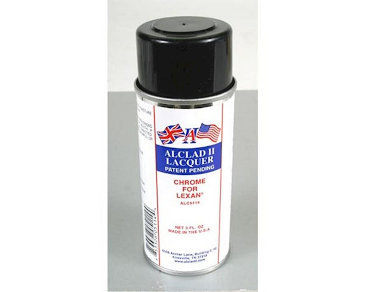 Alclad II Lacquers Chrome Lacquer Lexan Spray Paint (3oz)