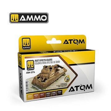 Atom: Rust Effects Acrylic Paint Set (6 Colors)