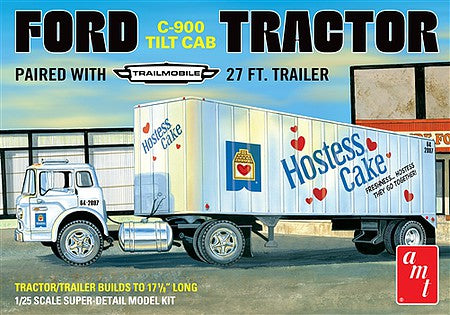 Ford C600 Hostess Truck w/Trailer