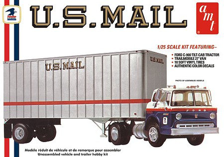 Ford C900 US Mail Truck w/trailer