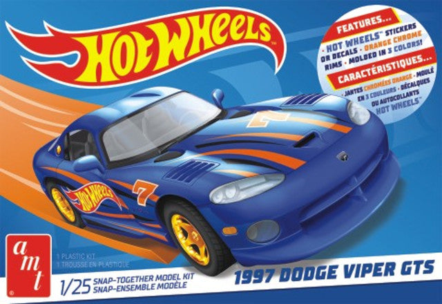 AMT 1/25 Hot Wheels 1997 Dodge Viper GTS Snap