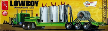 880 Lowboy Trailer w/load