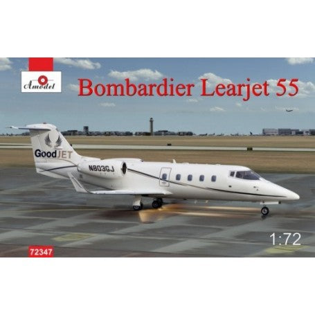 1:72 Bombardier Learjet 55 Business Jet