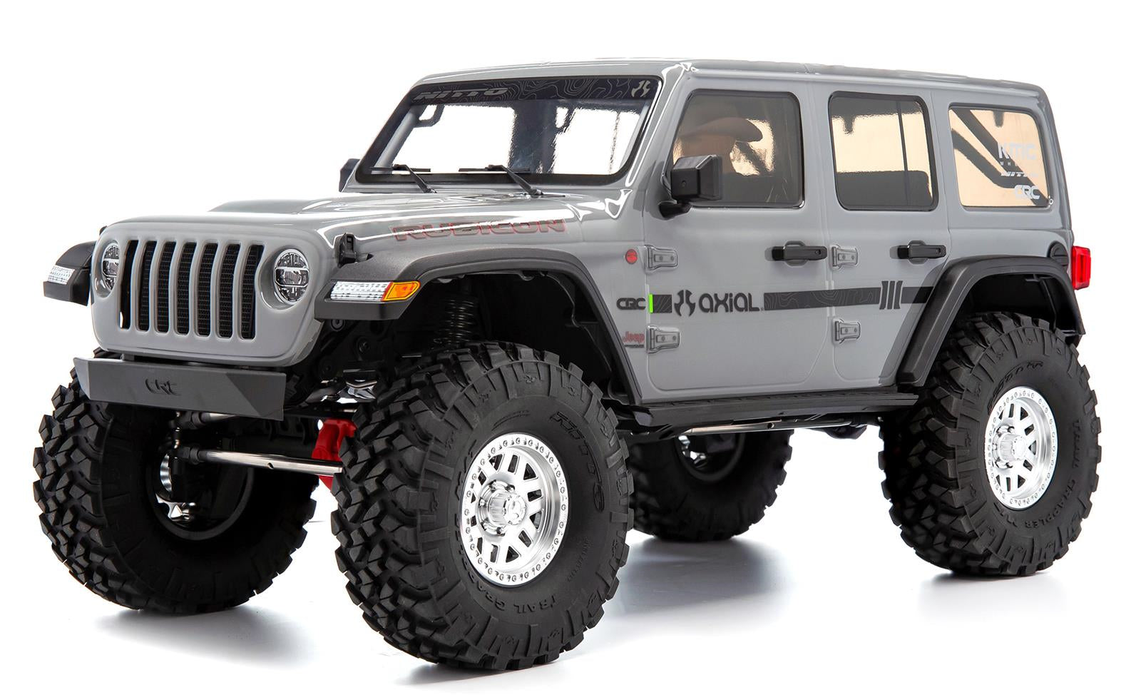 1/10 SCX10 III Jeep JLU Wrangler with Portals RTR, Gray