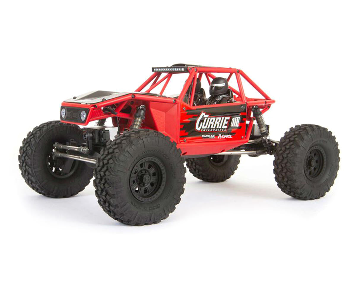 Axial Capra 1.9 4WS Unlimited Trail Buggy 1/10 RTR 4WD Rock Crawler (Red) w/DX3 2.4GHz Radio