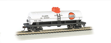 Bachmann HO 17809 40' Single Dome Tank Car, Clark #9485