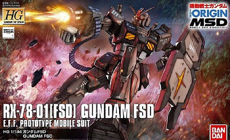 1/144 HG Gundam The Origin Series- #021 RX78-01 Gundam FSD (replaces #225730)