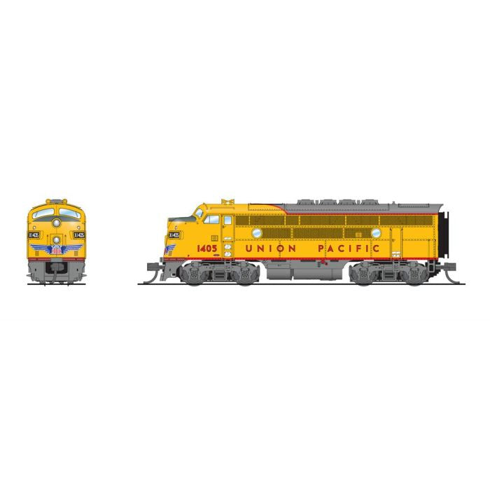 Broadway Limited 7740 N EMD F3A, Paragon4 DC/DCC/Sound, Union Pacific #1409