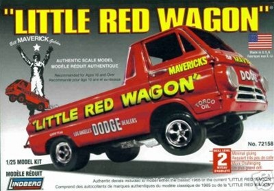 1/24 dodge little red wagon