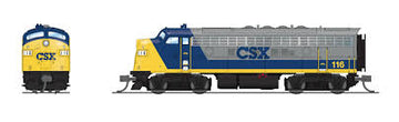9263 EMD F7A, CSX 116, YN2 Paint, Paragon4 Sound/DC/DCC, N