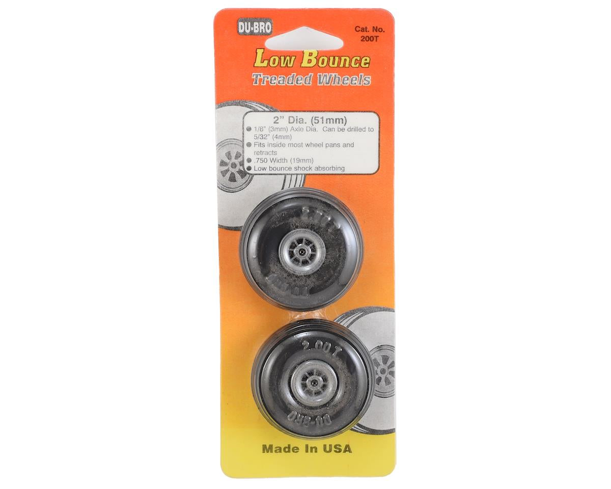 DuBro 2" Treaded Wheels (2)