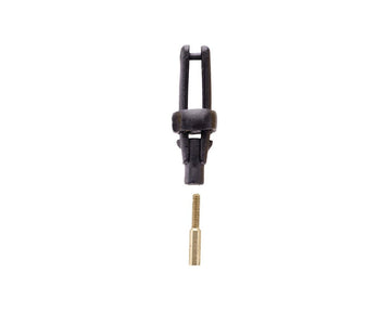 DuBro Long Arm Micro Clevis, Black, (.032), 2/pk