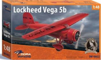 1/48 Lockheed Vega 5b Amelia Earhart Aircraft (New Tool)