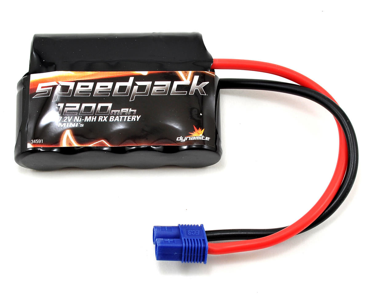 Dynamite 6-Cell 7.2V NiMH Battery Pack w/EC3 Connector (1200mAh)