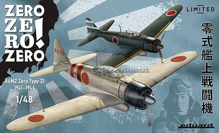 WWII A6M2 Zero Type 21 Japanese Fighter Dual Combo