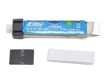 EFlite 1S LiPo Battery 45C (3.7V/200mAh)