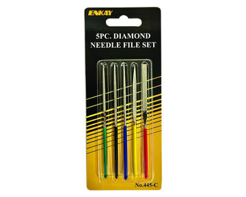 Enkay 5pc Mini Diamond File Set, Carded