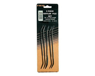 5pc Riffler File Set Carded
