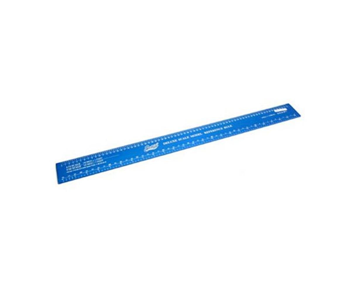 Excel Deluxe Scale Model Ruler, Aluminum