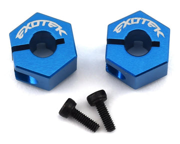 Exotek DR10 Aluminum Rear Clamping Hex (2)