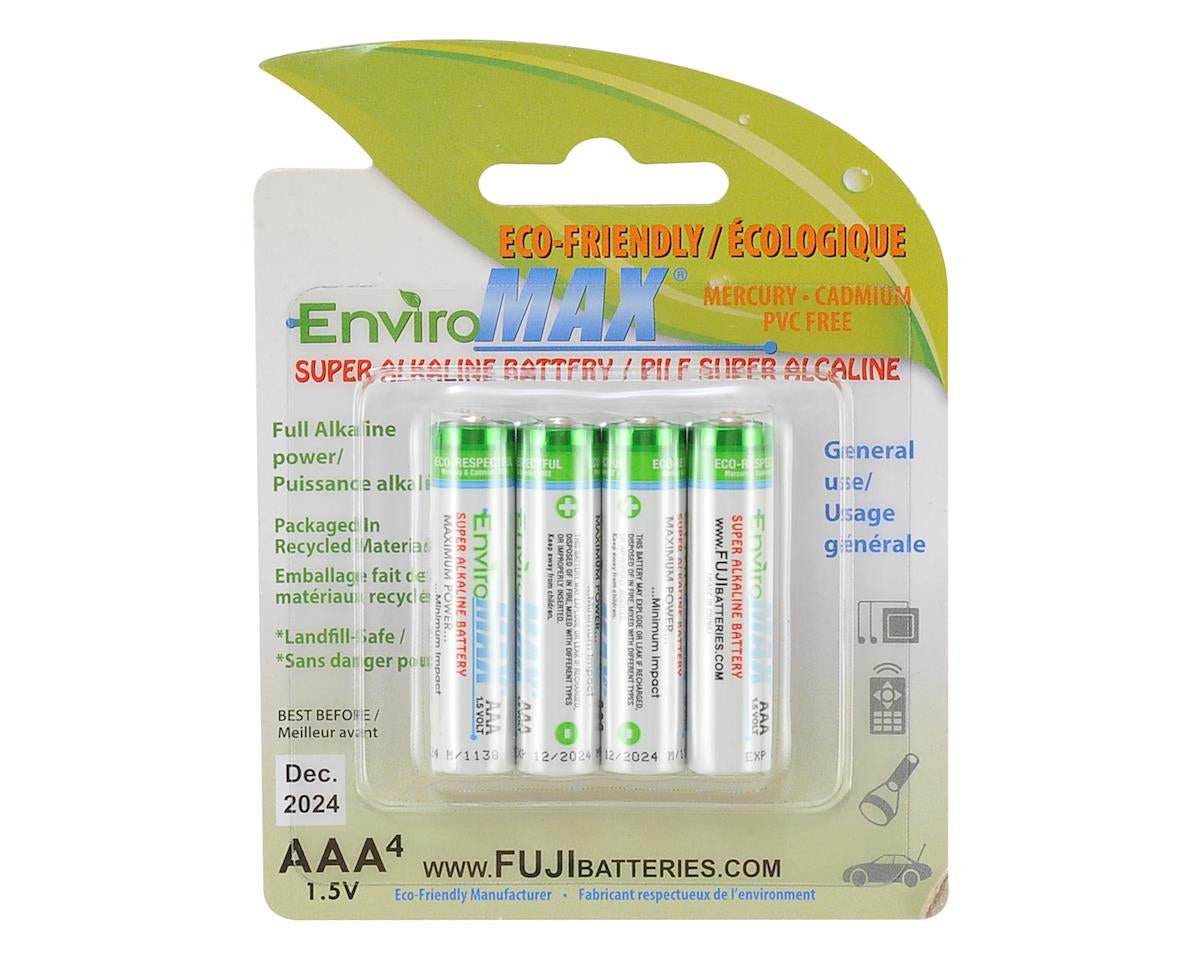 Fuji EnviroMAX AAA Super Alkaline Battery (4)