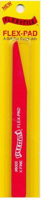 Flexifile 600 Grit "Xtra-Fine" Angle Cut Sanding Stick (Wet or Dry)