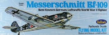 16-1/2'' Wingspan BF109 Kit