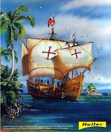 Heller Ships 1/75 Pinta Sailing Ship Kit